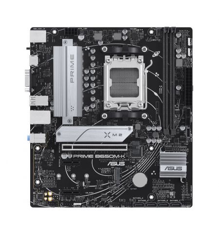 Материнская плата ASUS PRIME B650M-K AMD B650, AM5, Dual DDR5 6400+MHz Материнская плата ASUS PRIME B650M-K AMD B650, AM5, Dual DDR5 6400+MHz