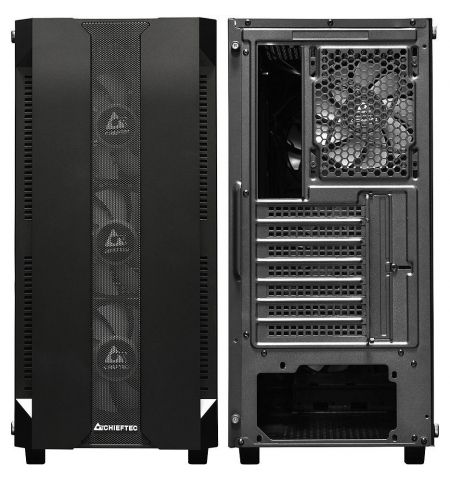 Case ATX Miditower Chieftec Gaming Hunter GS-01B-OP Black no PSU, 2x U Case ATX Miditower Chieftec Gaming Hunter GS-01B-OP Black no PSU, 2x U