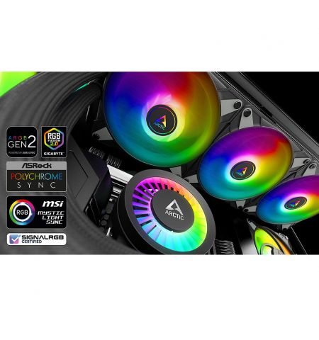 Водяное охлаждение Arctic Liquid Freezer III 420 A-RGB Multi Compatibl Водяное охлаждение Arctic Liquid Freezer III 420 A-RGB Multi Compatibl