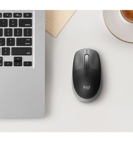 Мышь беспроводная Logitech M190 MID GRAY Wireless Mouse USB, 910-00590 Мышь беспроводная Logitech M190 MID GRAY Wireless Mouse USB, 910-00590