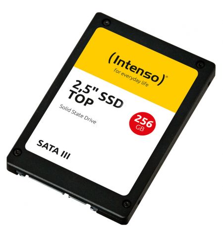 Внутрений высокоскоростной накопитель 256GB SSD 2.5" Intenso Top (3812