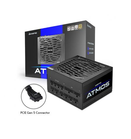 Блок питания 850W ATX Power supply Chieftec ATMOS CPX-850FC, 850W, 120