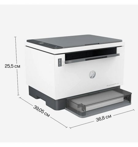 MFD HP LaserJet Tank MFP 1602w, White, A4, up to 22ppm, 64MB, 2-line L
