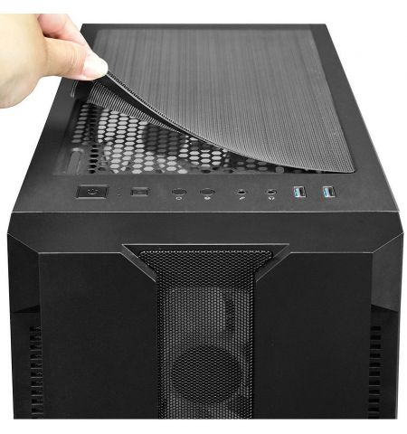 Case ATX Miditower Chieftec Gaming Hunter GS-01B-OP Black no PSU, 2x U Case ATX Miditower Chieftec Gaming Hunter GS-01B-OP Black no PSU, 2x U