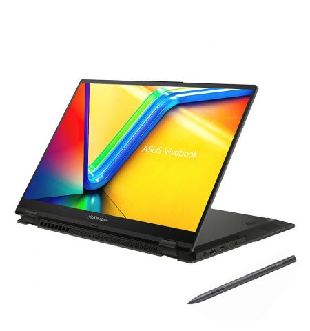 Ноутбук 16 ASUS Vivobook S 16 Flip Midnight Black, Intel Core i5-13500