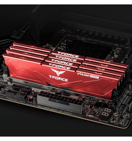 Оперативная память 32GB DDR5 Team T-Force Vulcan Red (FLRD532G6000HC38