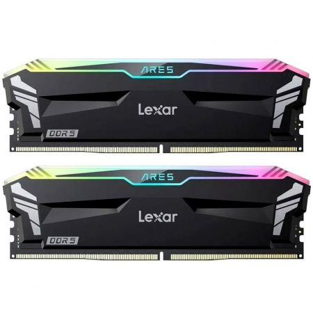 Оперативная память 32GB DDR5 Dual-Channel Kit Lexar Ares RGB (2x16GB) Оперативная память 32GB DDR5 Dual-Channel Kit Lexar Ares RGB (2x16GB)