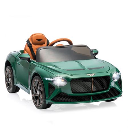 Электромобиль Bentley Mulsanne, зеленый