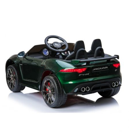 Электромобиль Jaguar F-TYPE, зеленый Электромобиль Jaguar F-TYPE, зеленый