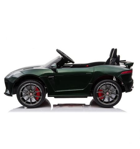 Электромобиль Jaguar F-TYPE, зеленый Электромобиль Jaguar F-TYPE, зеленый