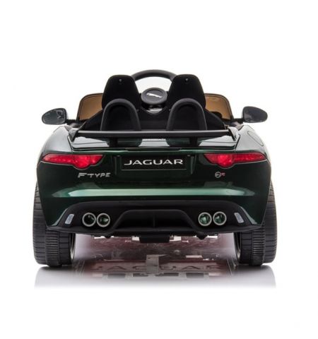 Электромобиль Jaguar F-TYPE, зеленый Электромобиль Jaguar F-TYPE, зеленый