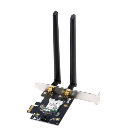ASUS PCE-AXE5400 Dual Band PCI-E WiFi 6E (802.11ax), 2.4GHz/5GHz/6GHz, ASUS PCE-AXE5400 Dual Band PCI-E WiFi 6E (802.11ax), 2.4GHz/5GHz/6GHz,