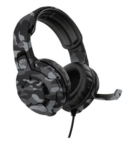Trust Gaming GXT 411K Radius Multiplatform Headset - Black Camo, 40mm