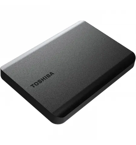 Внешний портативный жесткий диск Toshiba Canvio Basics, 1 ТБ, Чёрный (HDTB510EK3AA)