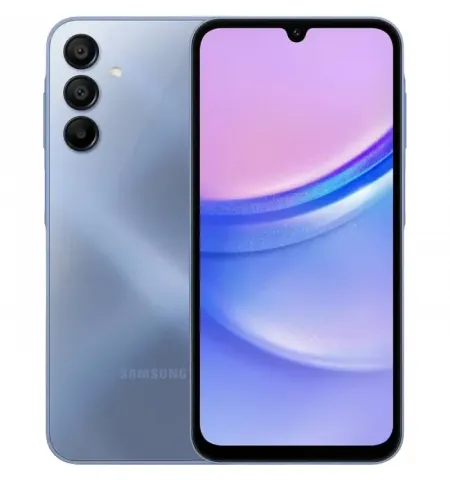 Смартфон Samsung Galaxy A15, 8Гб/256Гб, Синий