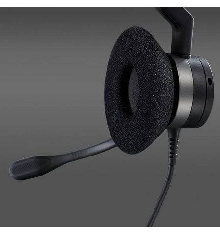 Наушники Jabra BIZ 2300 USB UC Headset Duo (2399-829-109), 1 x USB Typ