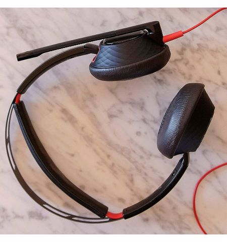 Plantronics Blackwire 5220 Stereo USB-C Binaural Headset 207586-201, N