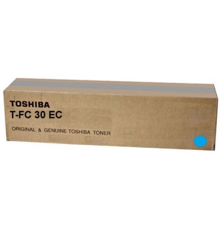 Toner Toshiba T-FC30EC Cyan, (xxxg/appr. 28 000 pages 10%)  for e-STUDIO 2051C/2551C/2050C/2550C