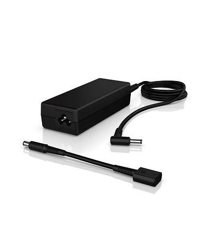 HP AC Adapter - 90W Smart AC Adapter, right-angled (90°) 4.5mm connector allows for connecting in limited spaces and reduces cord bending providing better cable management and longevity