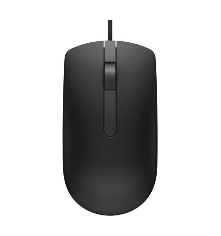Dell Optical Mouse - Wired - USB, 1000 dpi, 413g,  MS116 - Black (570-AAIS)