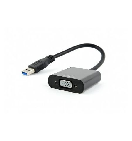 Адаптер Gembird  AB-U3M-VGAF-01, USB3 to VGA