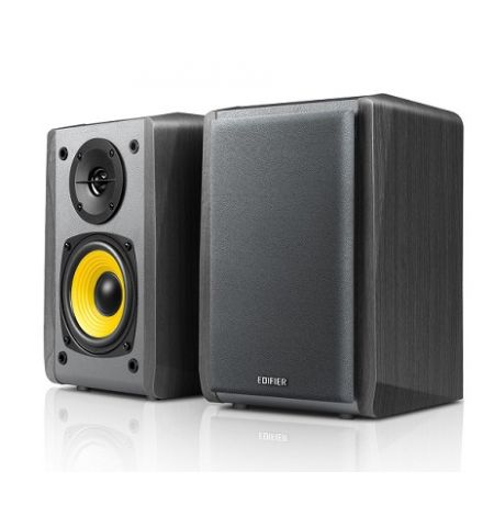 Edifier R1010BT Black, 2.0/ 24W (2x12W) RMS,  Audio in: 2x RCA, Bluetooth, wooden, (4"+1/2")