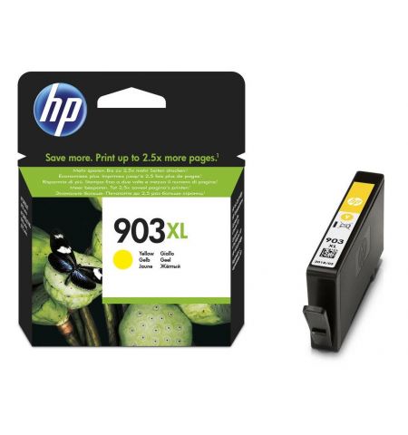 HP 903XL High Yield Yellow Original Ink Cartridge; (for HP OfficeJet Pro 6960, 6970)