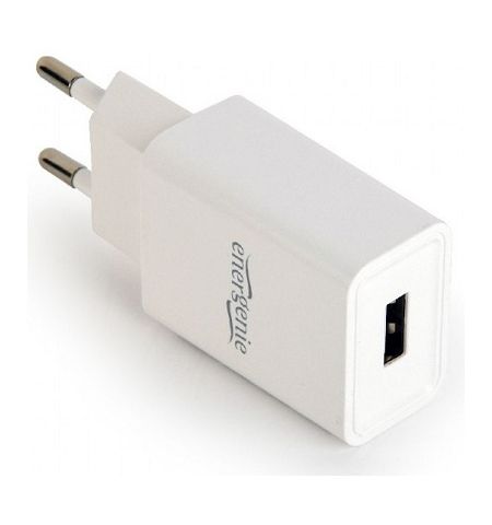 Gembird EG-UC2A-03-W, Universal AC USB charging adapter, 5 V / 2 A, White