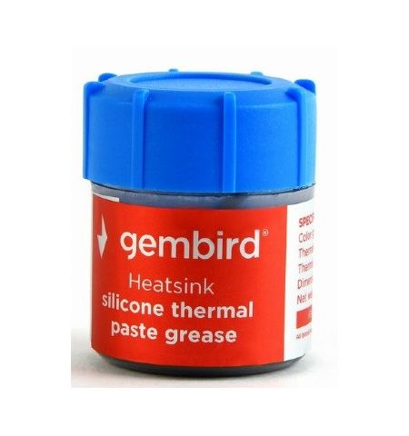 Thermal Paste Gembird TG-G15-02, 15g, Operation Temperature: -30 ~ 280° C, Grey