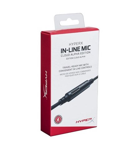 Microfon HYPERX In-Line Mic Cloud Alpha Edition (HX-ILMICCA-BK)
