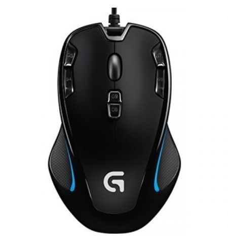 Logitech Gaming Mouse G300S, 9 Programmable buttons, 2500 dpi, Onboard memory: 3 profiles, Adjustable 7-color zone