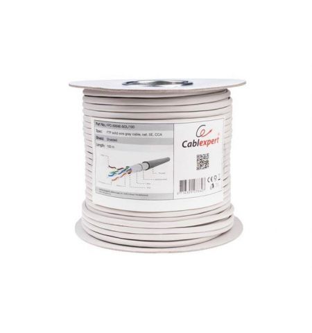 Cable FTP Gembird FPC-5004E-SOL, AWG24 solid CCA , 305m