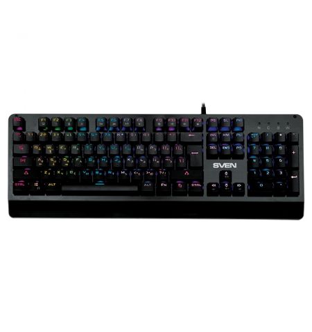 SVEN KB-G9700 RGB Mechanical Gaming Keyboard, Mechanical keys 104