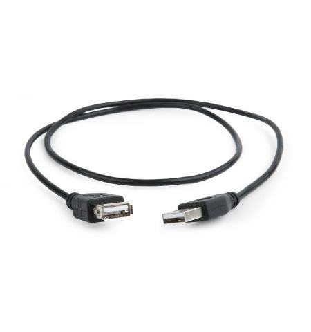 Cable Extension USB CC-USB2-AMAF-75CM/300-BK,0,75 m, USB 2.0 A-plug A-socket