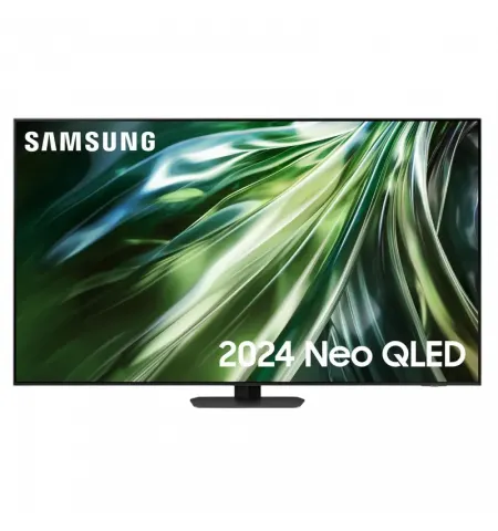55" QLED SMART Телевизор Samsung QE75QN90DAUXUA, 3840x2160 4K UHD, Tizen, Чёрный