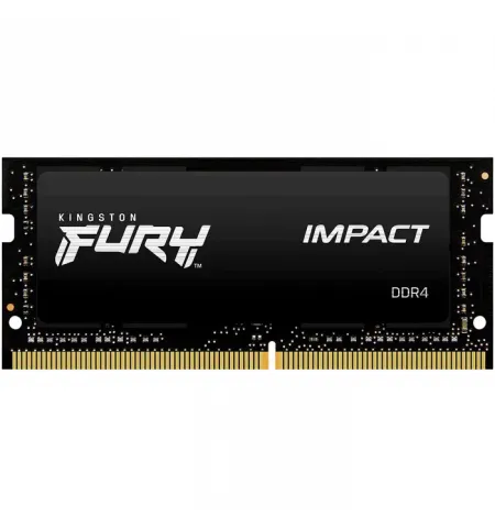 Оперативная память Kingston FURY Impact, DDR4 SDRAM, 3200 МГц, 32Гб, KF432S20IB/32