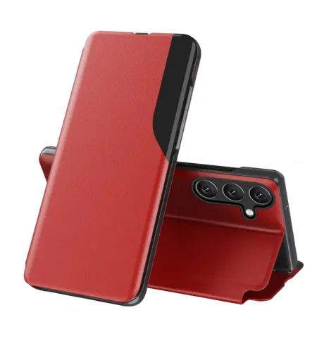 Чехол книжка Xcover Samsung Galaxy A55 Soft Book View Series, Красный