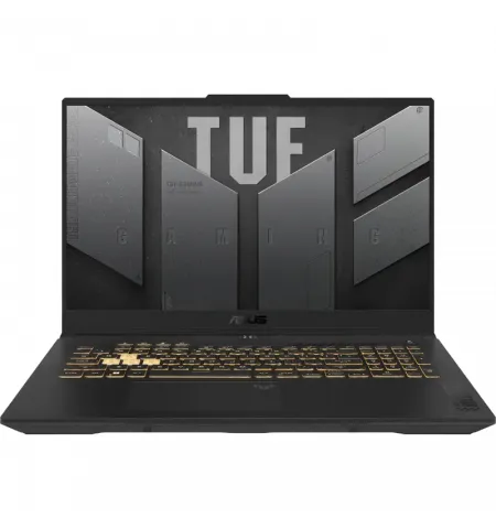 Игровой ноутбук 17,3" ASUS TUF Gaming F17 FX707VV, Mecha Gray, Intel Core i7-13620H, 16Гб/1024Гб, Без ОС