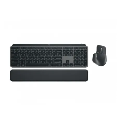 Клавиатура и мышь Logitech MX Keys S Combo, Беспроводное, Графитовый