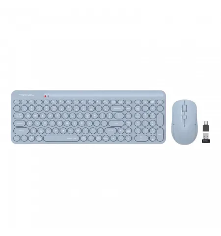 Клавиатура и мышь A4Tech FG3300 Air, Беспроводное, Синий