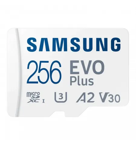 Карта памяти Samsung EVO Plus MicroSDXC, 256Гб (MB-MC256SA/KR)