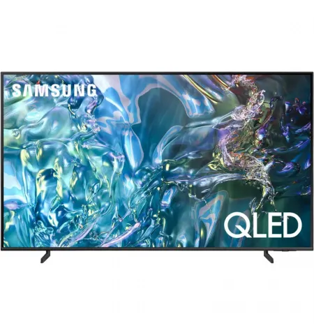 65" QLED SMART Телевизор Samsung QE65Q60DAUXUA, 3840x2160 4K UHD, Tizen, Чёрный