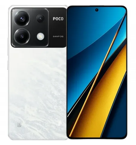 Смартфон Xiaomi Poco X6, 12Гб/256Гб, Белый