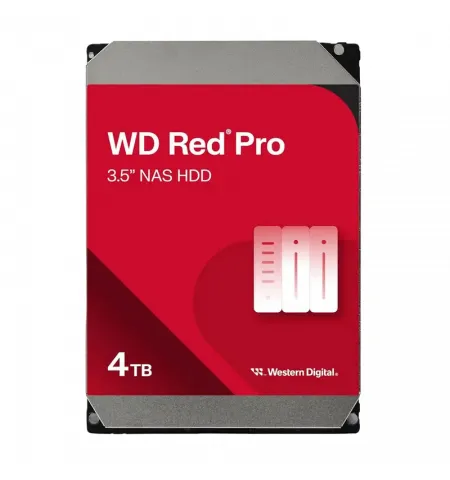 Жесткий диск Western Digital WD Red Pro, 3.5", 4 ТБ