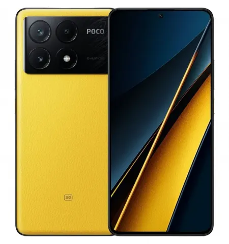 Смартфон Xiaomi Poco X6 Pro, 12Гб/512Гб, Жёлтый