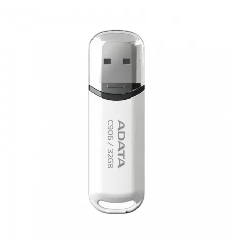 USB Flash накопитель ADATA C906, 32Гб, Белый