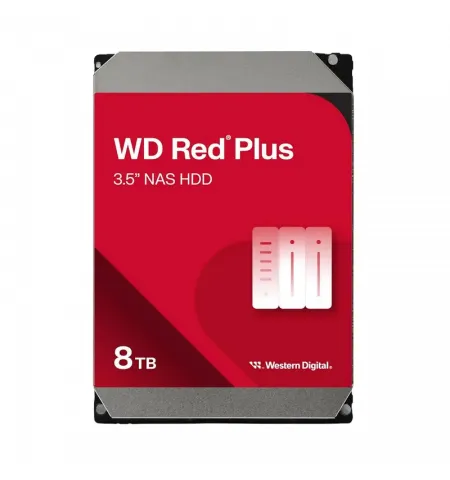 Жесткий диск Western Digital WD Red Plus, 3.5", 8 TБ