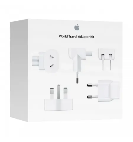 Сетевой адаптер Apple Travel Adapter Kit MD837, Белый