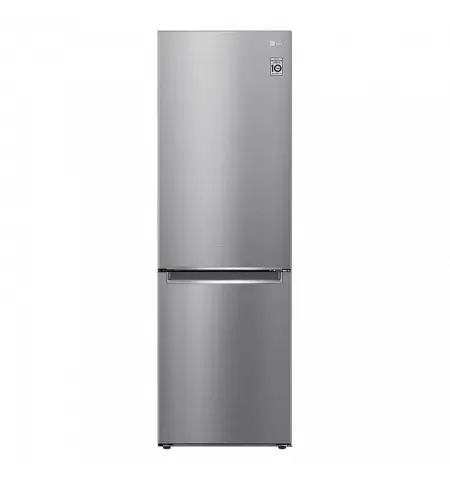 Холодильник LG GBB61PZJMN, Нержавеющая сталь