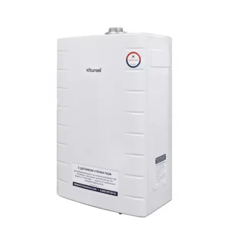 Газовый котел WORLD ALPHA - 16 / 18.6 kW / 190m2 (отопление и ГВС) KITURAMI